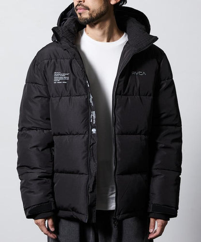 男士背面印花羽絨夾克