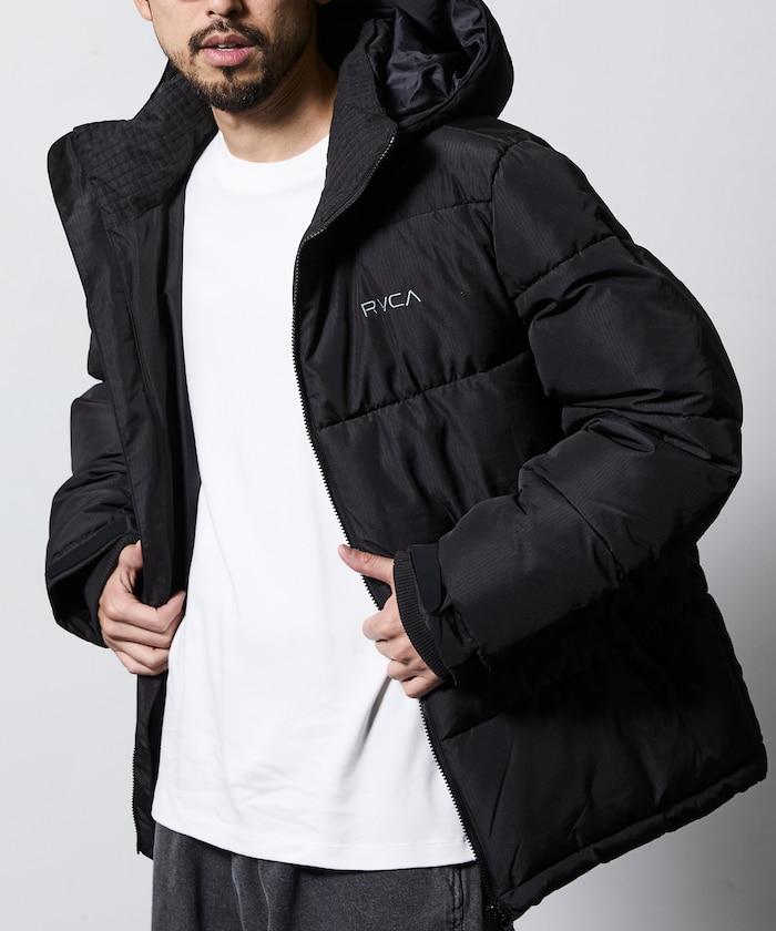 男士背面印花羽絨夾克