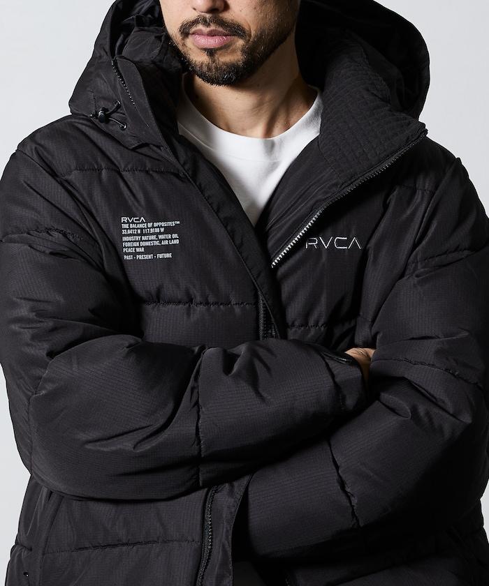 男士背面印花羽絨夾克