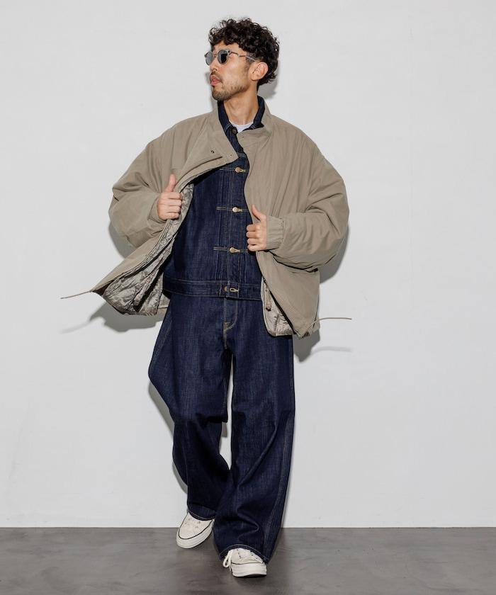 M65短款軍裝大衣 內膽套裝 米色 象牙白