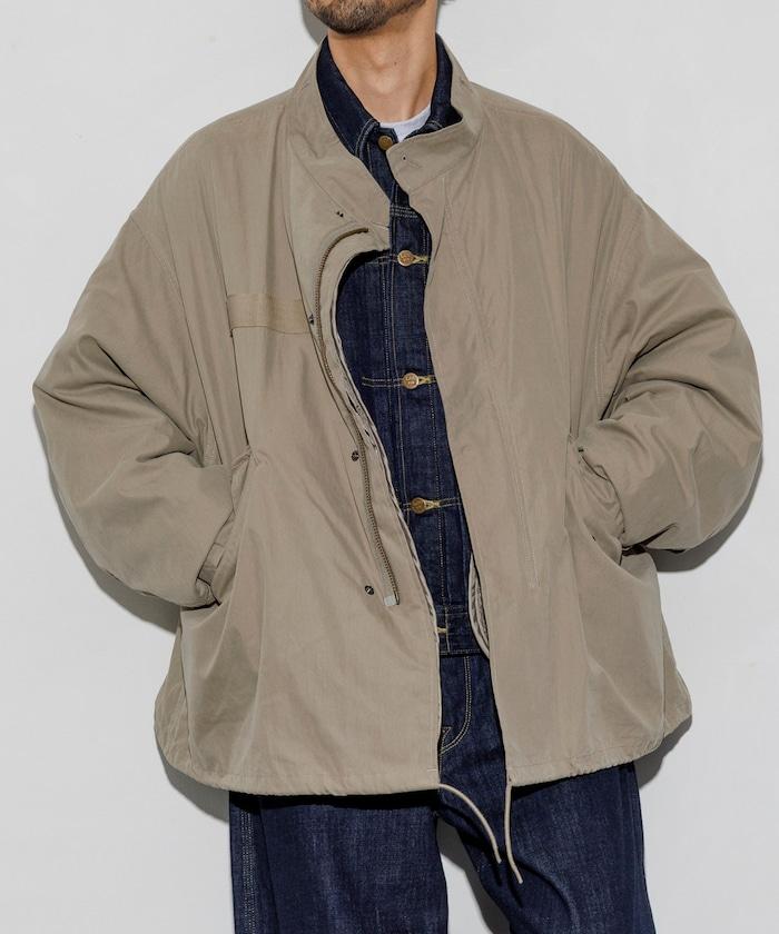 M65短款軍裝大衣 內膽套裝 米色 象牙白