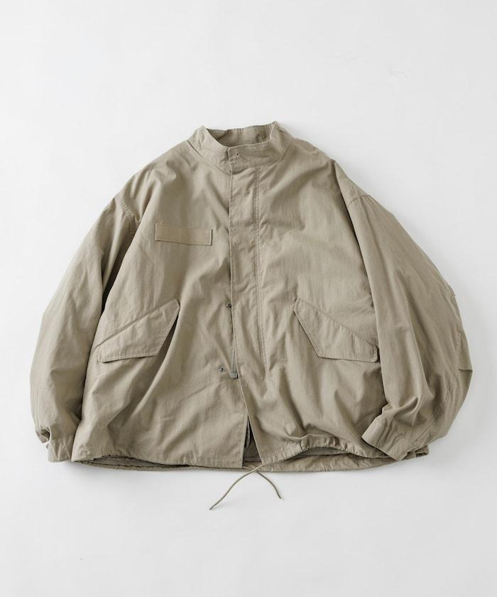 M65短款軍裝大衣 內膽套裝 米色 象牙白