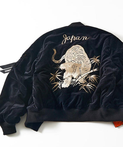 Tempalay 天鵝絨 MA-1夾克