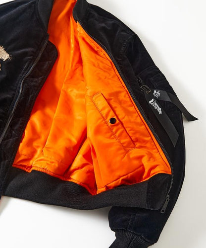 Tempalay 天鵝絨 MA-1夾克