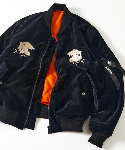 Tempalay 天鵝絨 MA-1夾克