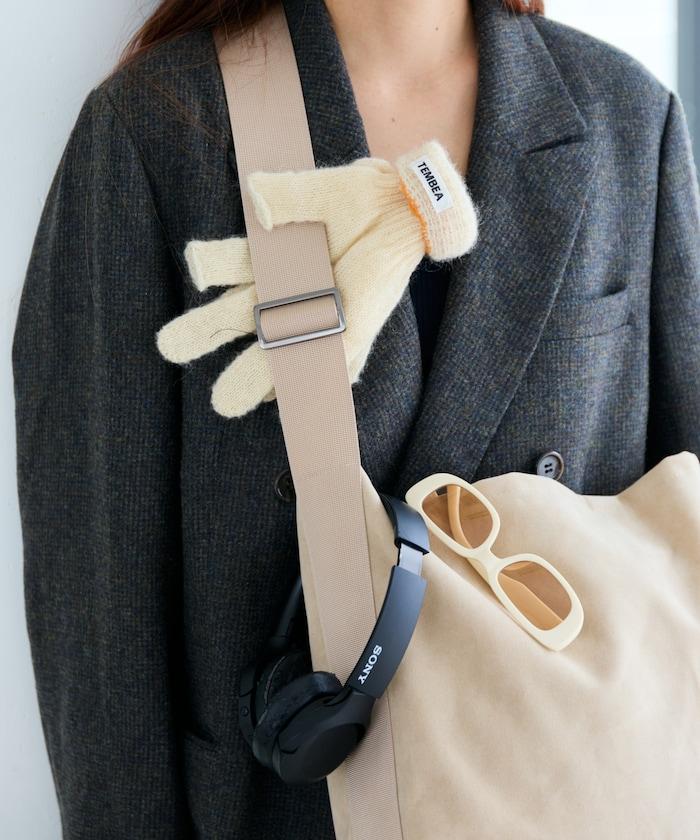 特別款GUNTE 2指露指MOH《AIR》特別款馬海毛兩指露指手套