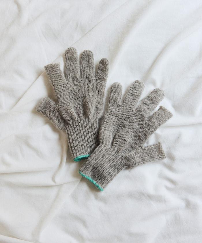 特別款GUNTE 2指露指MOH《AIR》特別款馬海毛兩指露指手套