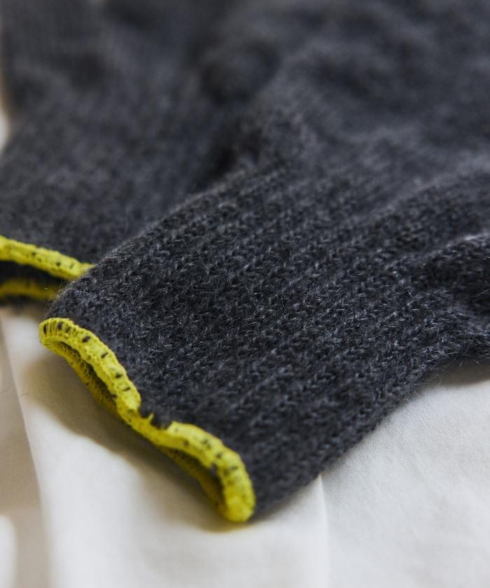 特別款GUNTE 2指露指MOH《AIR》特別款馬海毛兩指露指手套