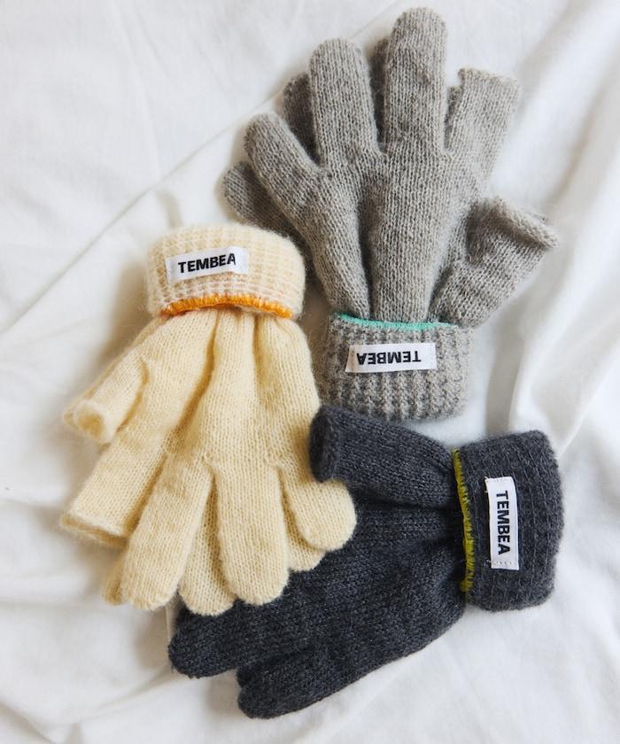 特別款GUNTE 2指露指MOH《AIR》特別款馬海毛兩指露指手套