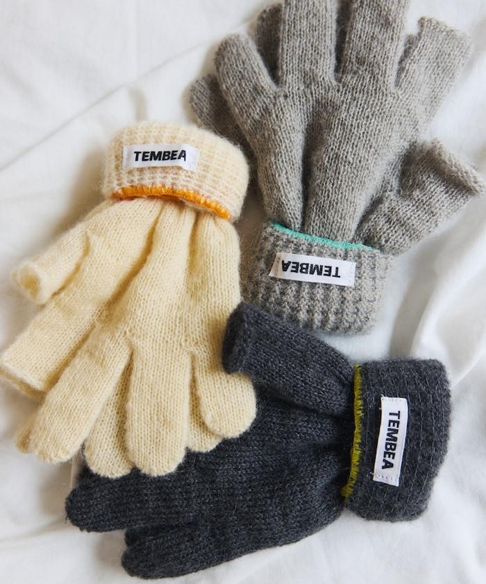 特別款GUNTE 2指露指MOH《AIR》特別款馬海毛兩指露指手套