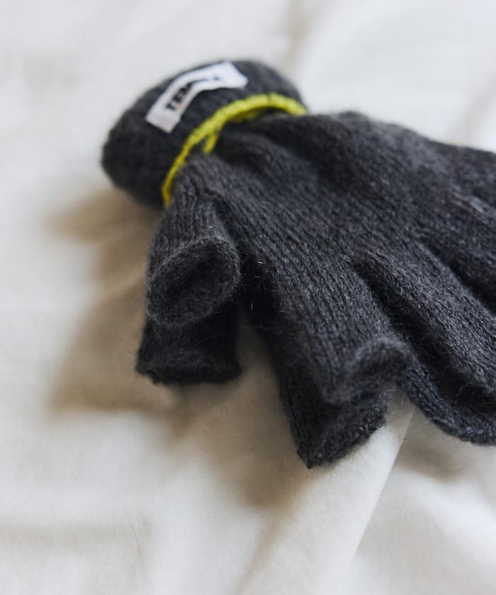 特別款GUNTE 2指露指MOH《AIR》特別款馬海毛兩指露指手套