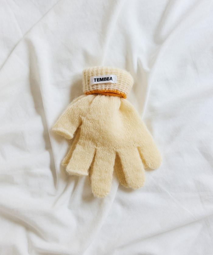 特別款GUNTE 2指露指MOH《AIR》特別款馬海毛兩指露指手套