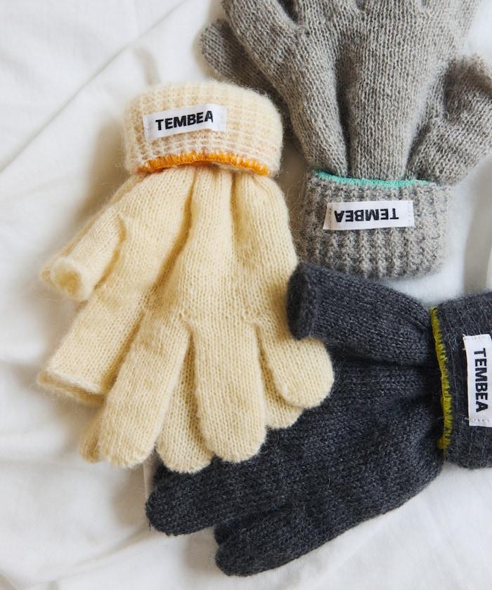 特別款GUNTE 2指露指MOH《AIR》特別款馬海毛兩指露指手套