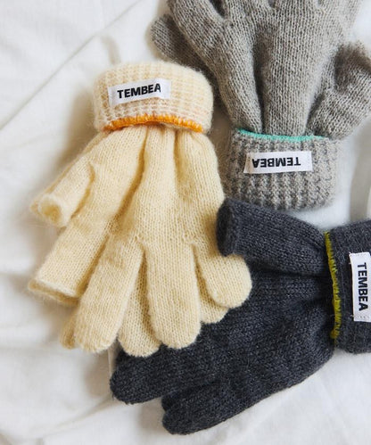 特別款GUNTE 2指露指MOH《AIR》特別款馬海毛兩指露指手套