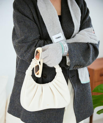 特別款GUNTE 2指露指MOH《AIR》特別款馬海毛兩指露指手套