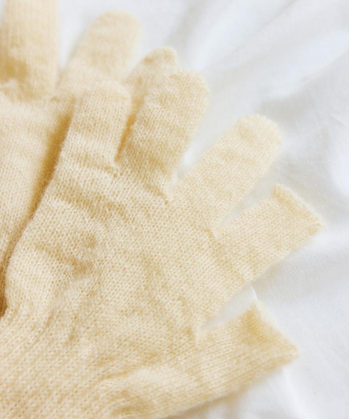 特別款GUNTE 2指露指MOH《AIR》特別款馬海毛兩指露指手套