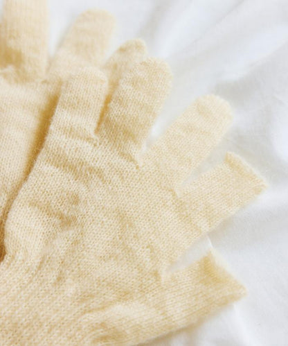 特別款GUNTE 2指露指MOH《AIR》特別款馬海毛兩指露指手套