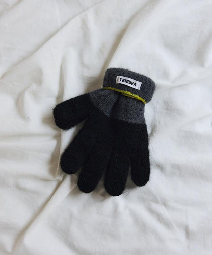 GUNTE雙色MOH《AIR》馬海毛雙色手套