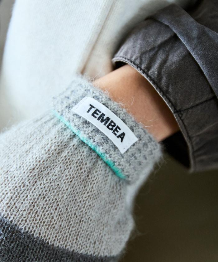 GUNTE雙色MOH《AIR》馬海毛雙色手套