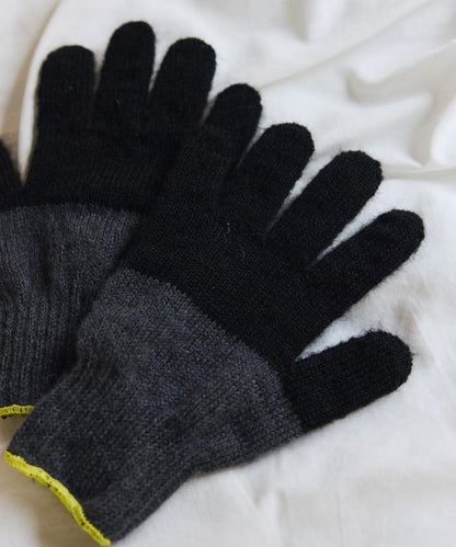 GUNTE雙色MOH《AIR》馬海毛雙色手套