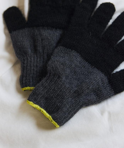 GUNTE雙色MOH《AIR》馬海毛雙色手套