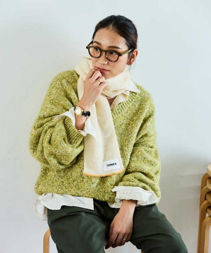 MOH《AIR》限定馬海毛圍巾