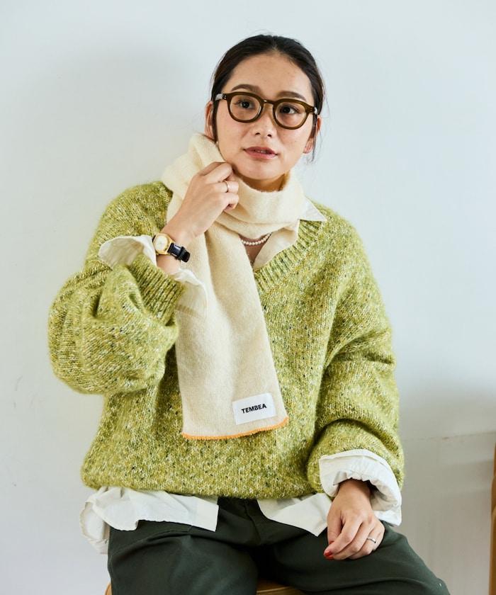 MOH《AIR》限定馬海毛圍巾