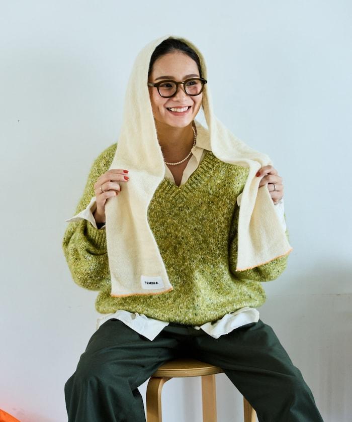 MOH《AIR》限定馬海毛圍巾