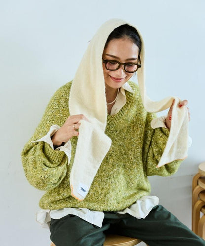 MOH《AIR》限定馬海毛圍巾