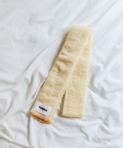 羊毛混紡半長圍巾《AIR》限定馬海毛半長圍巾