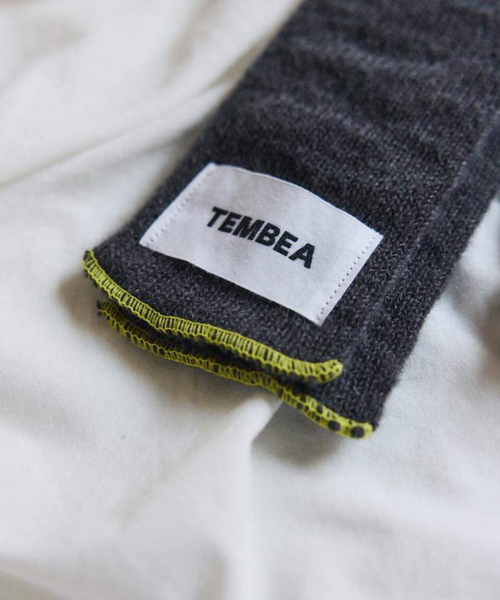 羊毛混紡半長圍巾《AIR》限定馬海毛半長圍巾