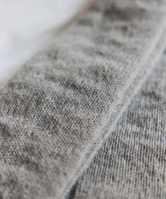 羊毛混紡半長圍巾《AIR》限定馬海毛半長圍巾