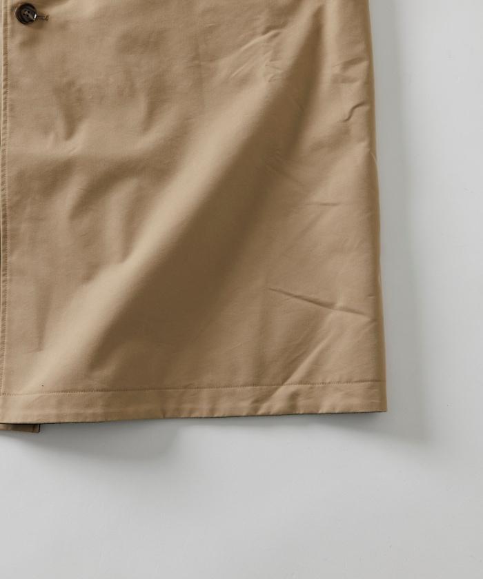 可雙面穿羊毛混紡法蘭絨格紋巴爾馬肯大衣