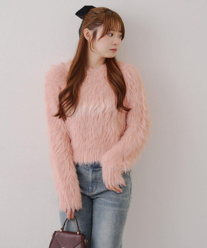 【RMAF】羽毛圖案針織衫