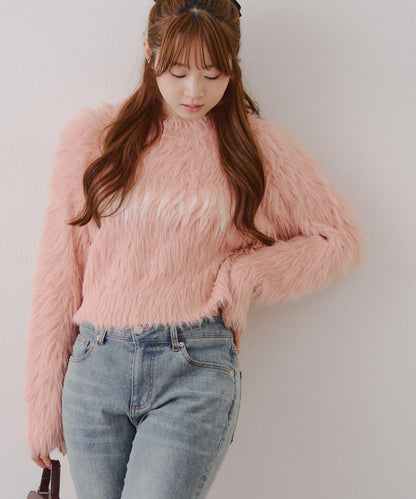 【RMAF】羽毛圖案針織衫