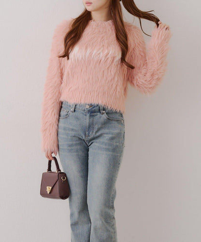 【RMAF】羽毛圖案針織衫