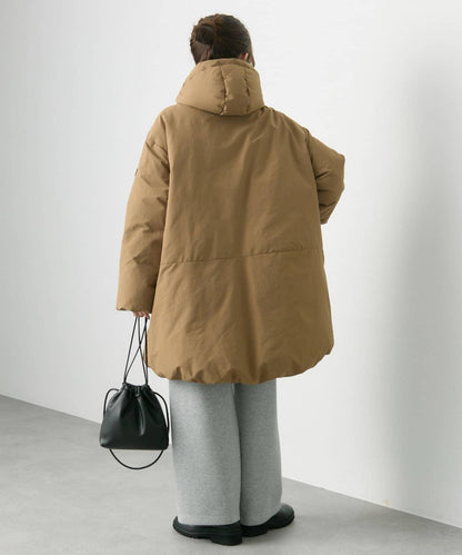 法式鴨絨加厚羽絨怪獸連帽外套