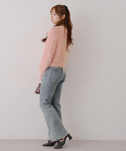 【RMAF】羽毛圖案針織衫