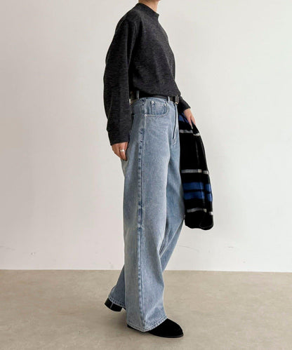 針織短款套頭衫