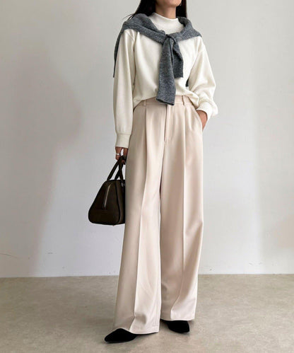 針織短款套頭衫