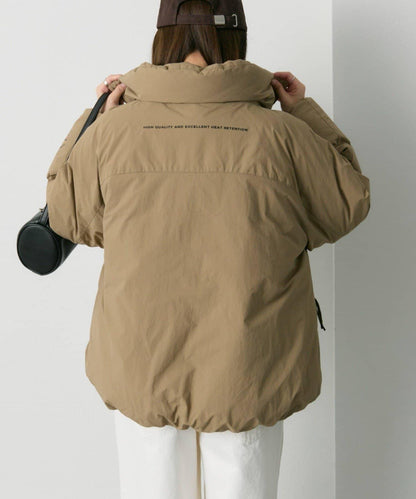 法式鴨絨拉鍊夾克