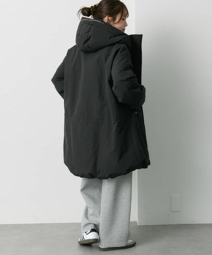 法式鴨絨加厚羽絨怪獸連帽外套