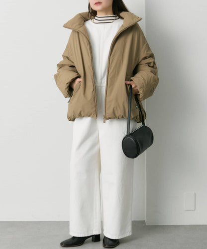 法式鴨絨拉鍊夾克