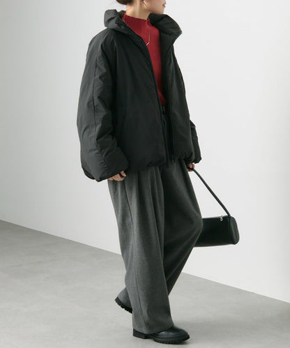 法式鴨絨拉鍊夾克