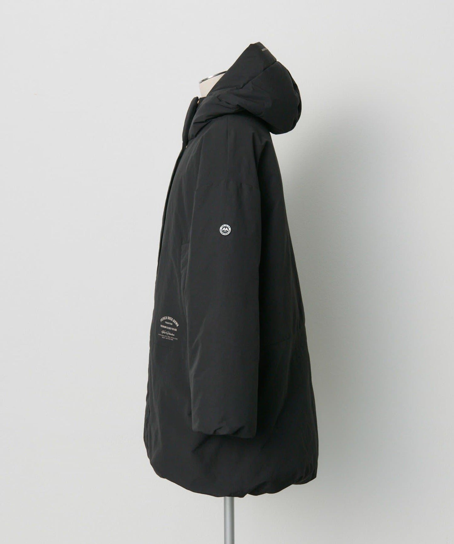 法式鴨絨加厚羽絨怪獸連帽外套