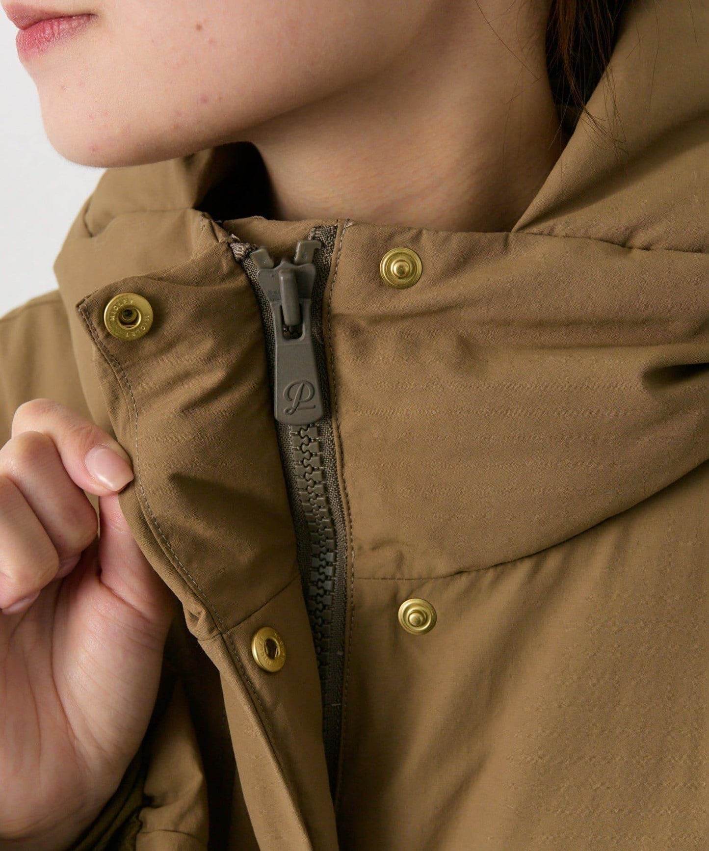 法式鴨絨加厚羽絨怪獸連帽外套