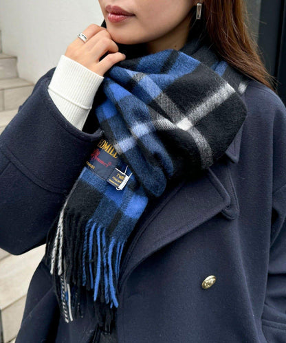 【TWEED MILL】羊毛格紋圍巾48