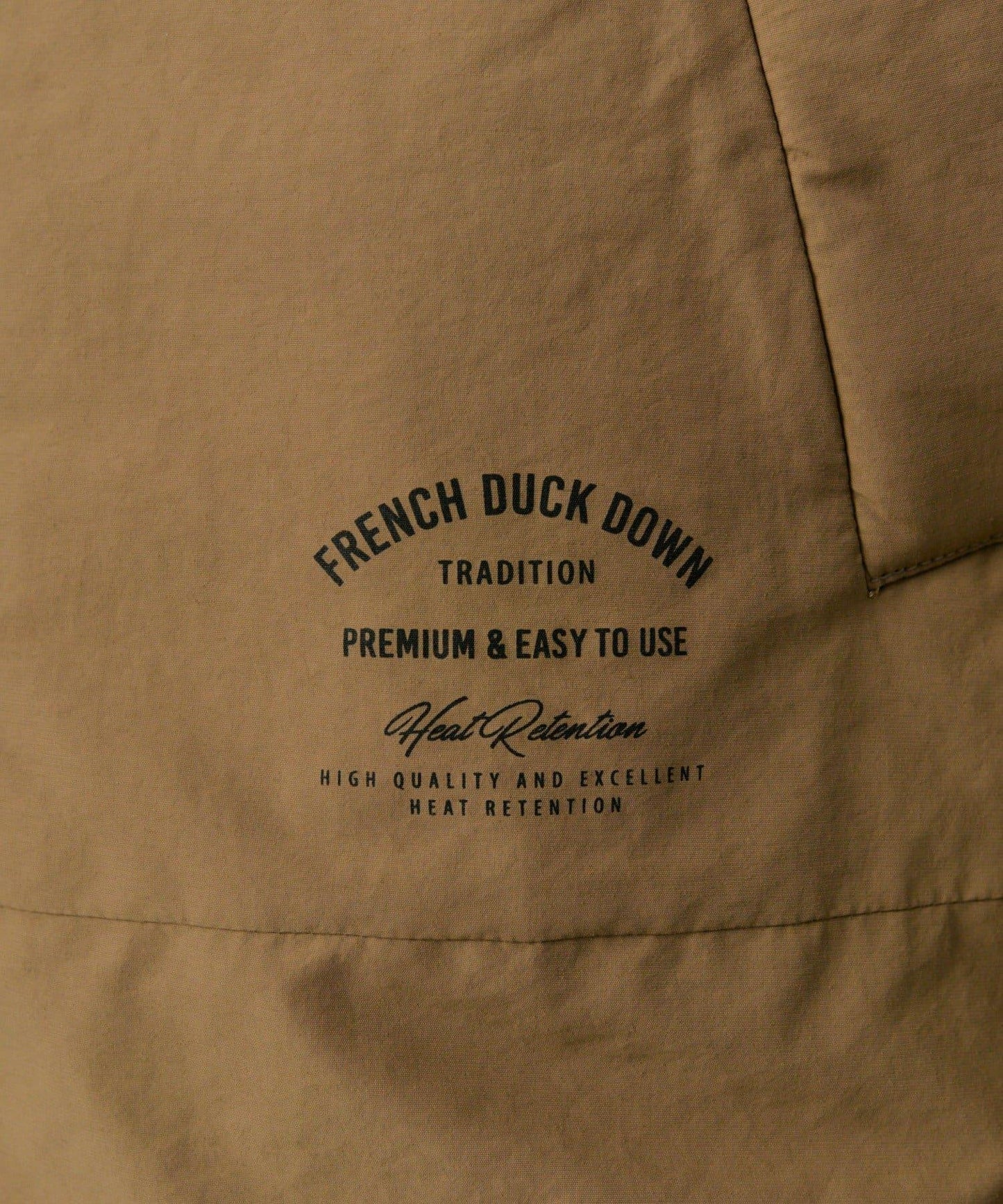 法式鴨絨加厚羽絨怪獸連帽外套