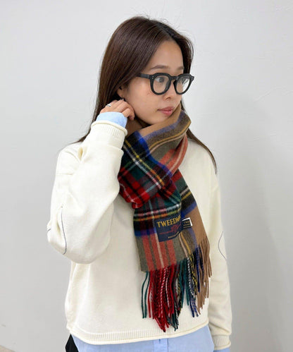 【TWEED MILL】羊毛格紋圍巾48