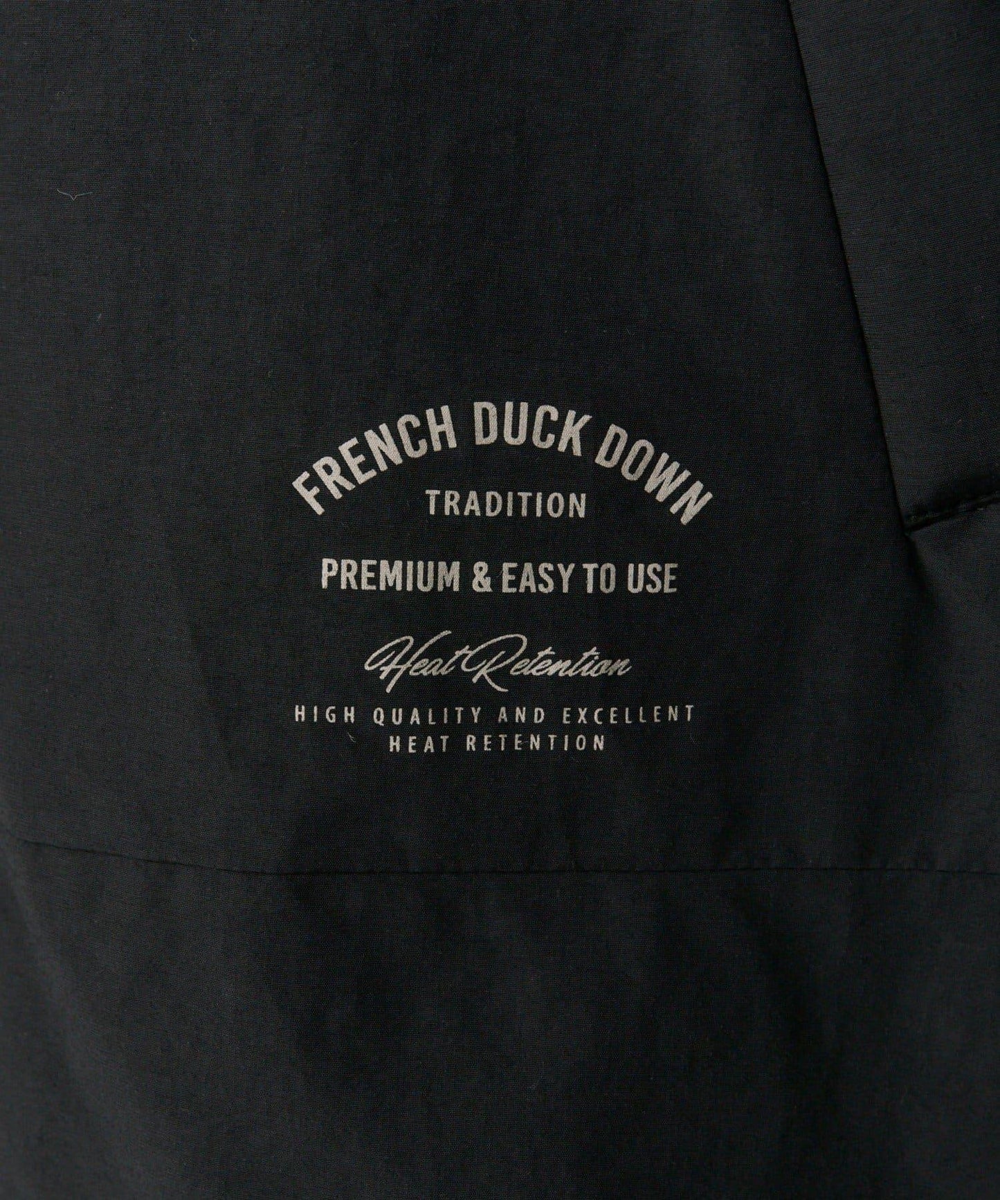 法式鴨絨加厚羽絨怪獸連帽外套